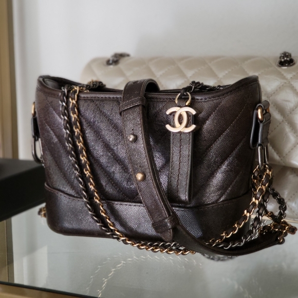 ❌️SOLD❌️Chanel caviar gabrielle hobo small bag - Picture 5 of 17
